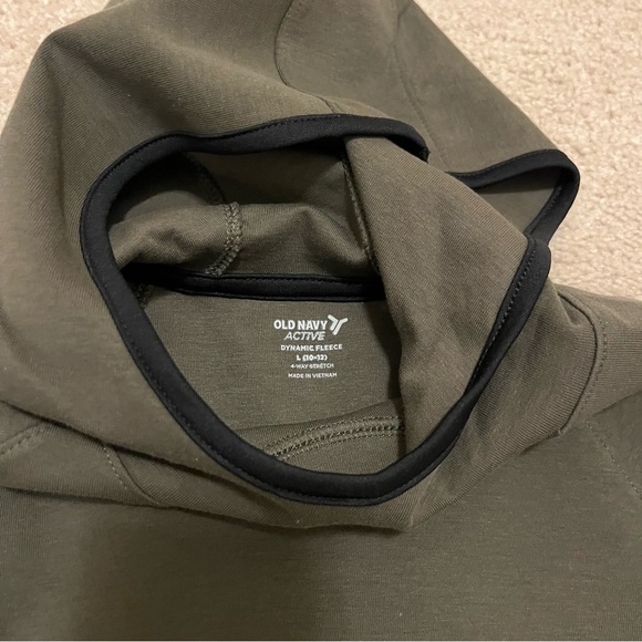 Boys Old Navy Green Hooded Sweatshirt and Joggers Set - Picture 2 of 6